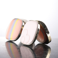 Nouvelle conception d'usine, couleur personnalisée, forme carrée, étui pliable pour fond de teint coussin d'air 15g avec miroir