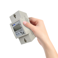 Compteur numérique le plus vendu avec relais de sortie, communication par ligne électrique RS232, compteur kWh