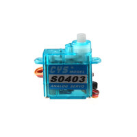 Servomoteur analogique sans noyau ultra-léger 4,3g Source Factory pour avion RC micro d'intérieur et système de contrôle DIY pour mini-bateau modèle
