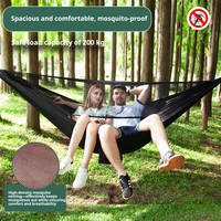 Hamac de camping et de randonnée portable, imperméable et résistant à l'eau pour l'extérieur