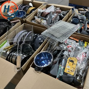 Ensemble de batterie de cuisine Bateria avec poignées amovibles, casseroles et poêles empilables en granit San Antonio Port, conteneur 40HQ, vente en gros directe d'usine - Product Image 1