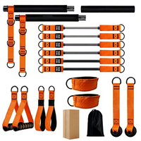 Bandes de Résistance Élastiques pour Exercices, Tubes de Tension, Cordes de Yoga, Élastomère Thermoplastique, Expander, Kit Barre de Pilates