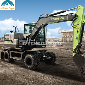 Mini-excavatrice sur roues hydraulique Zoomlion ZE75WG, LiuGong CLG907E, CAT 308, Sany SY75, Komatsu PC70, Doosan DX75 à vendre - Product Image 5