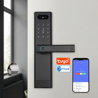 Cerradura Inteligente para Puerta con Huella Dactilar y Bluetooth Ttlock, Precio de Fábrica, para Puerta Principal, con Cámara Wifi y Timbre