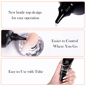 BORN PRETTY 30ml Nagelkleber-<span class=keywords><strong>Gel</strong></span> OEM Kundenspezifisch zum Befestigen von Nagelanhängern, Schmucksteinen und Diamanten – No-Wipe Starker Strass-Kleber in der Tube - Product Image 6