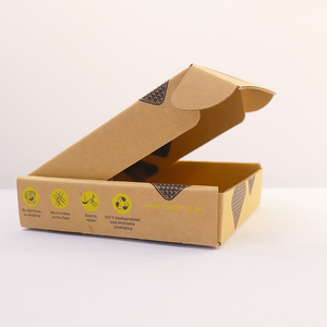 Biểu tượng tùy chỉnh in phân hủy sinh học sóng bưu phẩm chuyển phát nhanh bưu kiện hộp miếng bọt biển lót cho vận chuyển và gửi thư cho vớ - Product Image 4