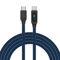 Nouveau Nylon tissé 66W charge rapide 1M 2m longueur de câble de charge TYPE-C prend en charge personnalisé