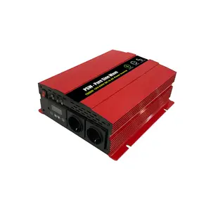 Auto Parts Taiwan 1000W LCD Smart Pure Sine Wave Inverter 12V DC To 110V AC