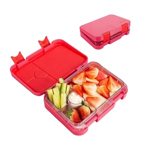 Lonchera Infantil <span class=keywords><strong>de</strong></span> Gran Capacidad con Dibujos Animados, Lonchera Escolar <span class=keywords><strong>de</strong></span> Plástico <span class=keywords><strong>Libre</strong></span> <span class=keywords><strong>de</strong></span> BPA, Lonchera Bento - Product Image 2