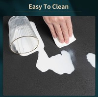 Tapis d'intérieur anti-dérapant en mousse PVC étanche à la moisissure pour la cuisine