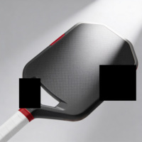 Raquette de pickleball en fibre de carbone 3K GEN5 avec noyau PureFoam, légère, écologique, portable, standard d'entraînement, sans bordure, pour enfants, 16 mm