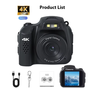 Mini caméra numérique compacte rétro 4K de 1,54 pouce pour la photographie de voyage, les études et l'enregistrement - Product Image 6