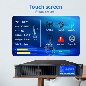 Kit Completo de Estación Transmisora <span class=keywords><strong>FM</strong></span> de 300W con Mezclador, Micrófono y DSP |   100-240V |   Uso en <span class=keywords><strong>Radio</strong></span> e Iglesia |   CE/FCC - Product Image 5