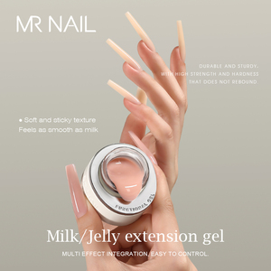 MRNAIL Nude Color Strukturelles UV-Gel Nagel verlängerung Schnellt rockn endes Milch gel für Nagels tudios - Product Image 3