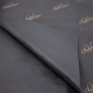 럭셔리 디자인 티슈 페이퍼 선물 포장지 사용자 정의 로고 의류 신발 와인 식품 포장지 포장