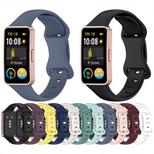 สายรัดข้อมือซิลิโคนแบบนิ่ม Upro สำหรับ Huawei Band 10 9 8 สายรัดข้อมือกีฬา กันน้ำ สมาร์ทแบนด์ ขายส่งจากโรงงาน RTS - Product Image 1