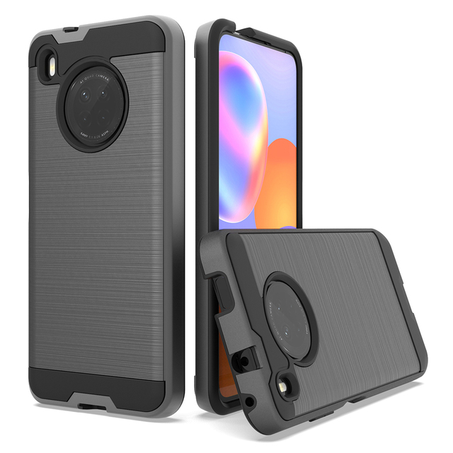 Promotion Hard PC Soft Stripe TPU Design Phone Case Back Cover for huawei Y9A Y7A Y8P Y5P 2020