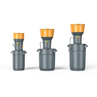 Nouveau moulin à grains électrique avec une capacité de 300 kg/h pour le traitement des aliments pour animaux d'élevage AC220V/110V