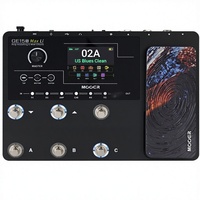 Modéliseur d'ampli guitare MOOER GE150 Max Li alimenté par batterie, multi-effets, pédale de sol à 8 footswitches, sortie stéréo XLR, audio OTG