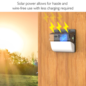 Cámara DE SEGURIDAD CCTV solar para exteriores Full HD 1080P inalámbrica WiFi IP con visión nocturna para el hogar y el alumbrado público - Product Image 4