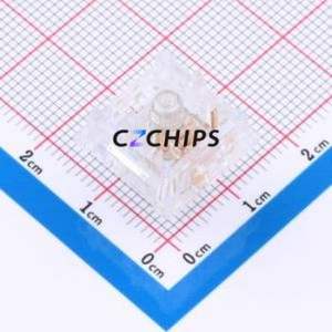 28115182DM Mechanical Keyboard Switch Through hole Component (THT) Switch Crystal Axial 2 500000000 60gf - Product Image 2