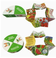 Cube magique pliable carré personnalisé |   Puzzle promotionnel imprimé en couleur pour la promotion de la marque et les cadeaux d'entreprise