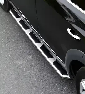 Plate-forme de marchepied latéral de porte de marchepied de barre Nerf en deux pièces adaptée pour Audi Q5 2009-2017