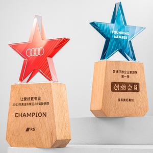 Premio de Honor de cristal de alta calidad, recuerdo personalizado, decoración de negocios, regalo, medallas, placas, trofeos - Product Image 3