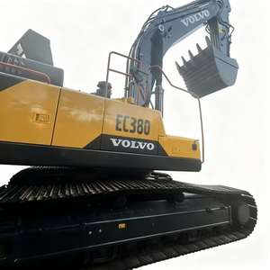 รถขุดตีนตะขาบ EC380 Volvo มือสองของเกาหลีเครื่องจักรก่อสร้างขนาด38ตัน90% VOLVOEC380มือสองใหม่ - Product Image 1