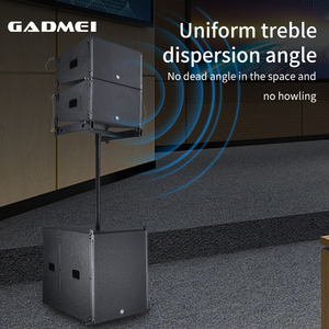 मोरिन TW-10 आउटडोर घटना बड़े पैमाने पर प्रदर्शन पेशेवर वक्ताओं ऑडियो केंद्र प्रवर्धित लाइन सरणी - Product Image 3