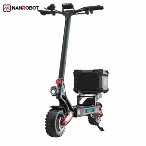 Patinete eléctrico plegable de dos ruedas, scooter <span class=keywords><strong>Nanrobot</strong></span> plegable LS7 + Skuter de 11 pulgadas - Product Image 5