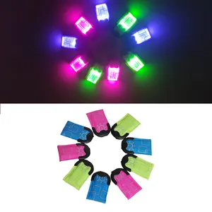 Hot Selling Factory Supplier Oem Colorful Led Light Up Flashing Reflective Outdoor Magnetic Clip Safety Led Bag Light
