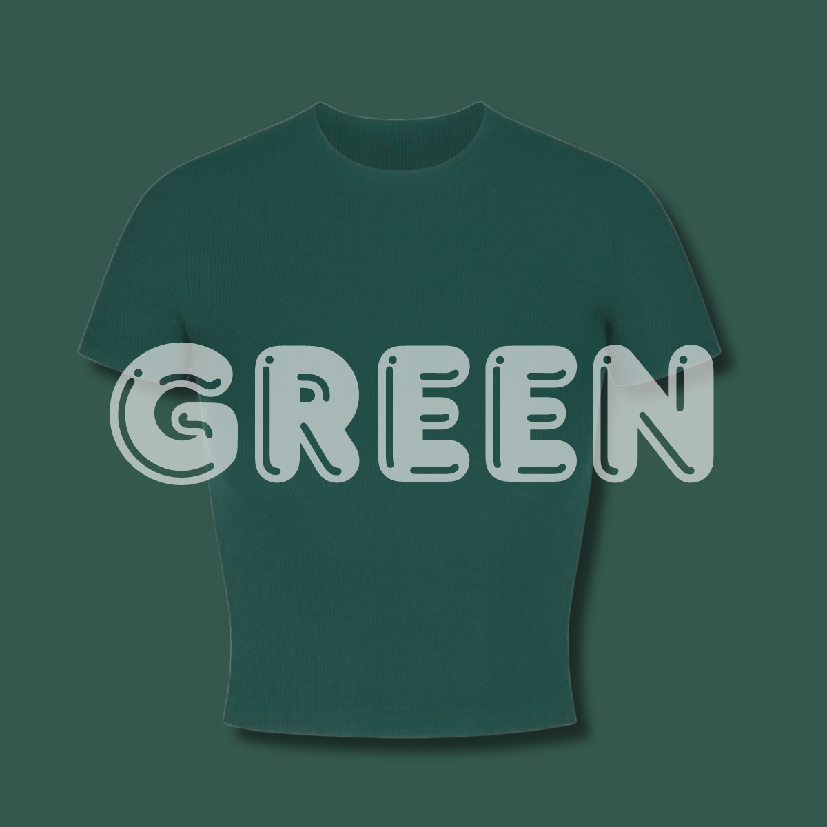 สีเขียว