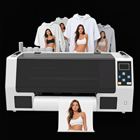 Meilleure vente imprimante à jet d'encre DTF multifonctionnelle de bureau A3 pour autocollants et t-shirts en tissu nouvelle condition directement du fabricant