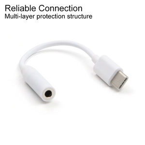 Tipo-C A 3.5mm Nuovo <span class=keywords><strong>di</strong></span> Ricarica Audio <span class=keywords><strong>Jack</strong></span> <span class=keywords><strong>Per</strong></span> <span class=keywords><strong>Cuffie</strong></span> <span class=keywords><strong>di</strong></span> Tipo C Adattatore - Product Image 5