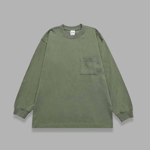 Venta al por mayor personalizada de la calle de los hombres fuera del hombro <span class=keywords><strong>camiseta</strong></span> 100% algodón de gran tamaño de <span class=keywords><strong>manga</strong></span> <span class=keywords><strong>larga</strong></span> Camisetas con bolsillo - Product Image 4