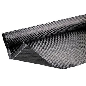 3k 6k 12k 200g black twill weave carbon fiber fabric