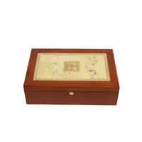 लकड़ी सोने/चांदी चार्ट भंडारण बॉक्स उपहार खजाना लकड़ी के सीने सिक्का संग्रह पैकेजिंग बॉक्स