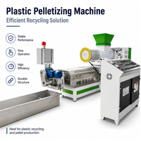 Granulateur de recyclage de mousse EPS sur mesure, machine de pelletisation à vis simple, prix usine