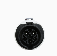 Adaptateur de chargeur EV de type J1772 à GBT Type2 16A 7kW avec prise et sortie et verrou électronique