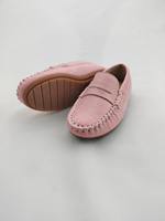 Chaussures plates pour femmes en cuir véritable sur mesure, confortables, à bouton, à enfiler, légères, respirantes et amorties, idéales pour le printemps
