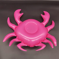 Porte-bouteille de vin flottant en PVC de haute qualité, logo personnalisé, portable, pour les fêtes, cadeau pour les boissons