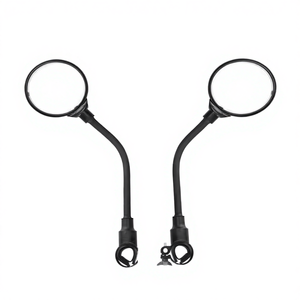 Espejo Lateral para Motocicleta, Ajustable, Flexible, Giratorio, Convexo, de Aluminio, 38 cm, para Motos Cruiser, Bicicletas de Montaña, BMX y Bicicletas de Carretera - Product Image 4
