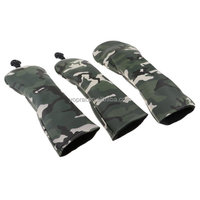 Housse de tête de club de golf en cuir véritable et PU souple, personnalisable avec logo en relief, pour bois de fairway, hybride et fer, directement de l'usine YOPRAL