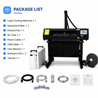 Solusi Pemotongan Kontur Printer UV Mesin Laser Efisiensi Tinggi 80w untuk Pemotongan Mesin Laser RF 80W CCD