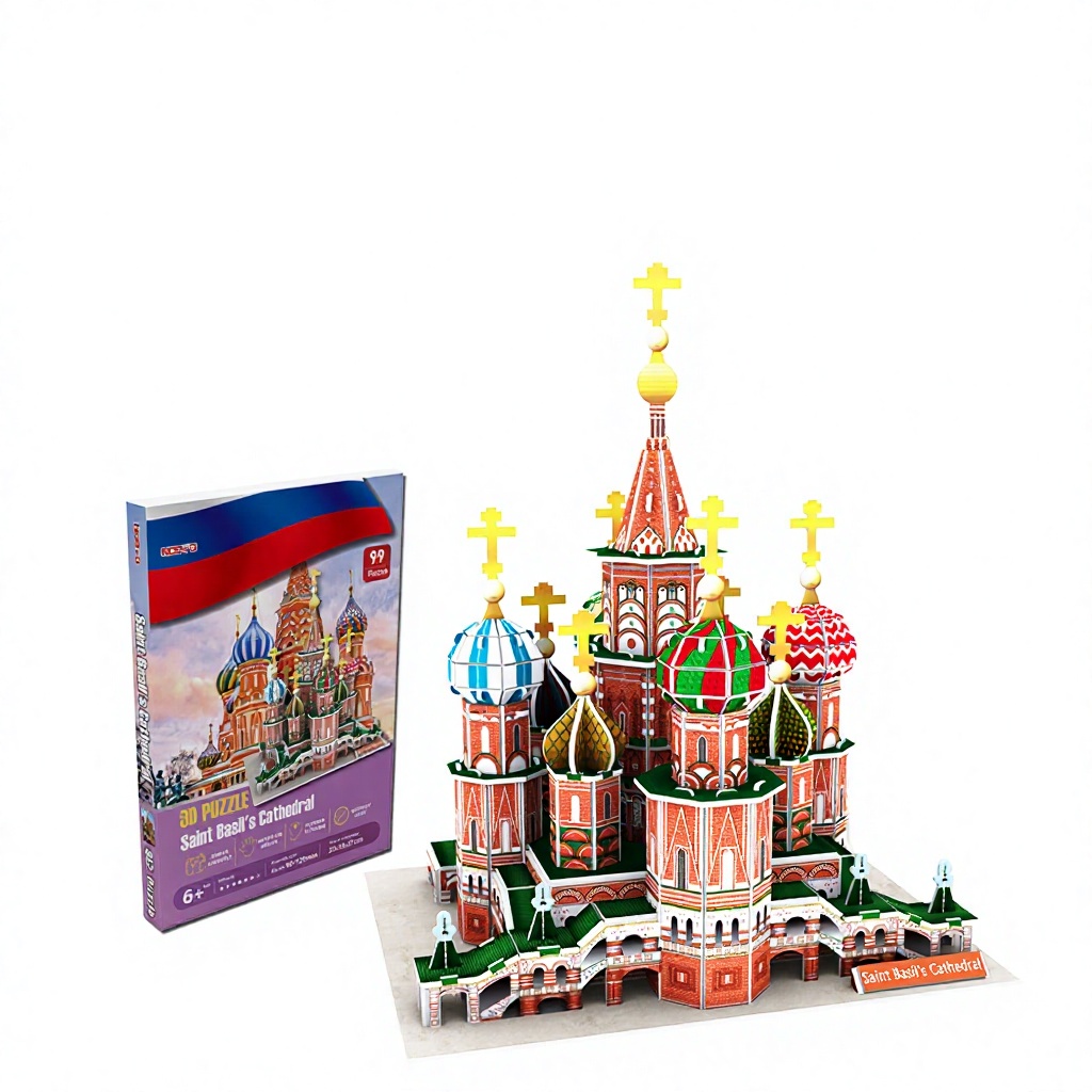 A0118 saint basils cathedral-english packaging
