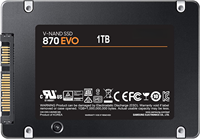 For 870 EVO 1TB Internal SATA SSD 2.5 Inch Laptop New Metal & Plastic Shell