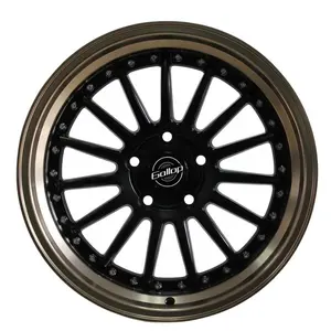 Gallop ET25-40 Aro de roda de liga leve personalizável de 17 polegadas para carros novos com PCD 4/5/8*100~114.3