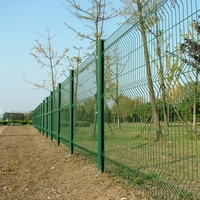 Panel de Malla de Alambre Galvanizado Vertical 3D para Seguridad de Patio Trasero, 50*200mm, 4mm, Precio Personalizado, Malla Metálica