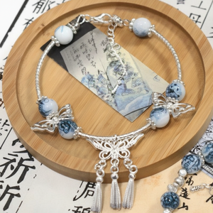 Vendita calda Trending minimalisti eleganti braccialetti a catena di perline per le donne alla moda braccialetti a forma di numero per i regali - Product Image 1